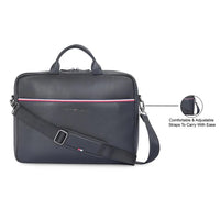 Tommy Hilfiger Black Rothenburg Laptop Bag - image 4 of 9