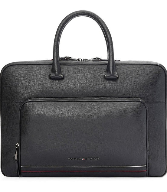 Tommy Hilfiger Black Yorkshire Laptop Bag