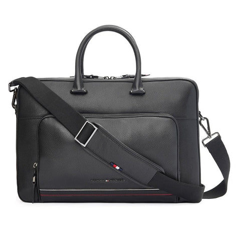 Tommy Hilfiger Black Yorkshire Laptop Bag