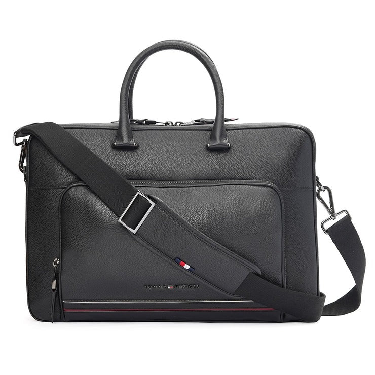 Tommy Hilfiger Black Yorkshire Laptop Bag