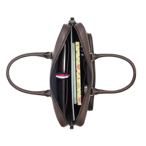 Tommy Hilfiger Brown Yorkshire Laptop Bag