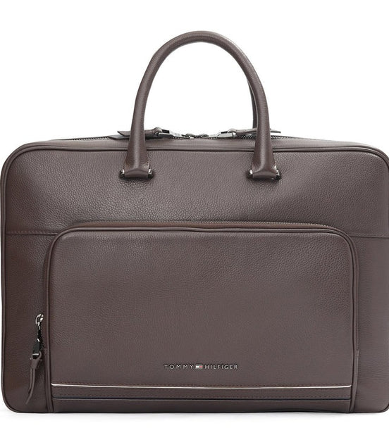 Tommy Hilfiger Brown Yorkshire Laptop Bag