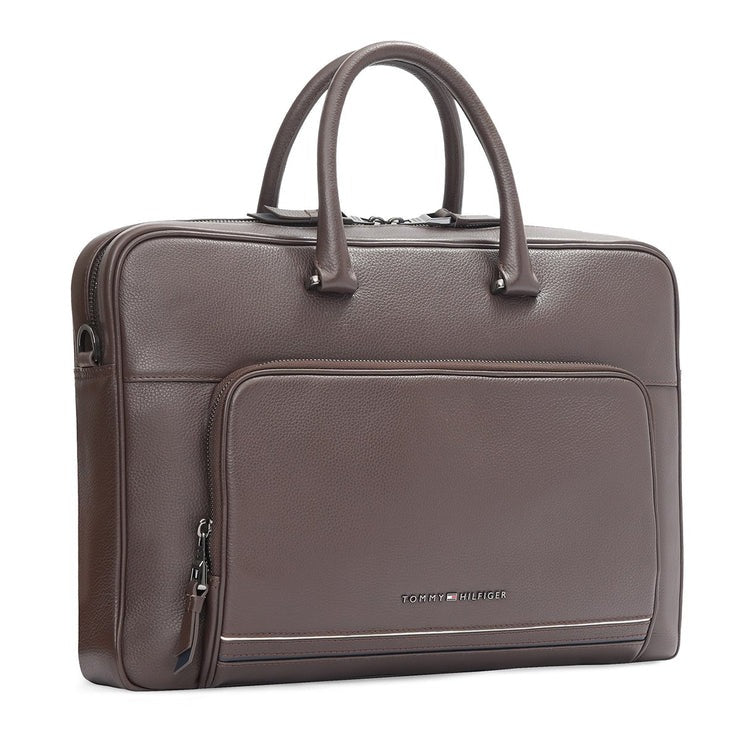 Tommy Hilfiger Brown Yorkshire Laptop Bag