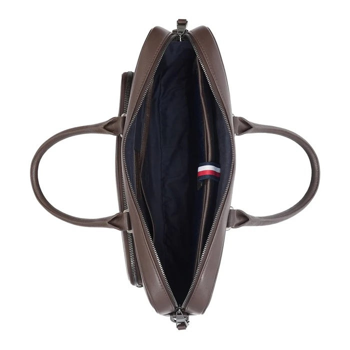 Tommy Hilfiger Brown Yorkshire Laptop Bag