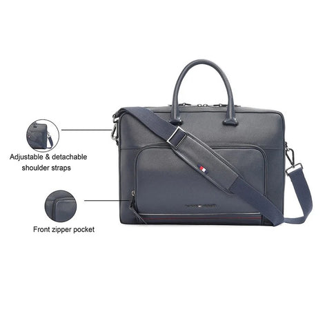 Tommy Hilfiger Navy Yorkshire Laptop Bag