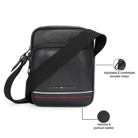 Tommy Hilfiger Smithfield Black Sling Bag