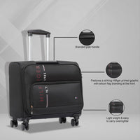 Tommy Hilfiger Clarkson overnighter in Black — view 2