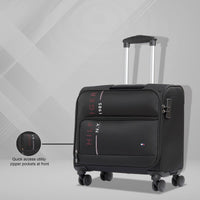 Tommy Hilfiger Clarkson overnighter in Black — view 3