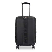 Tommy Hilfiger Arbor polycarbonate trolley bag in Black