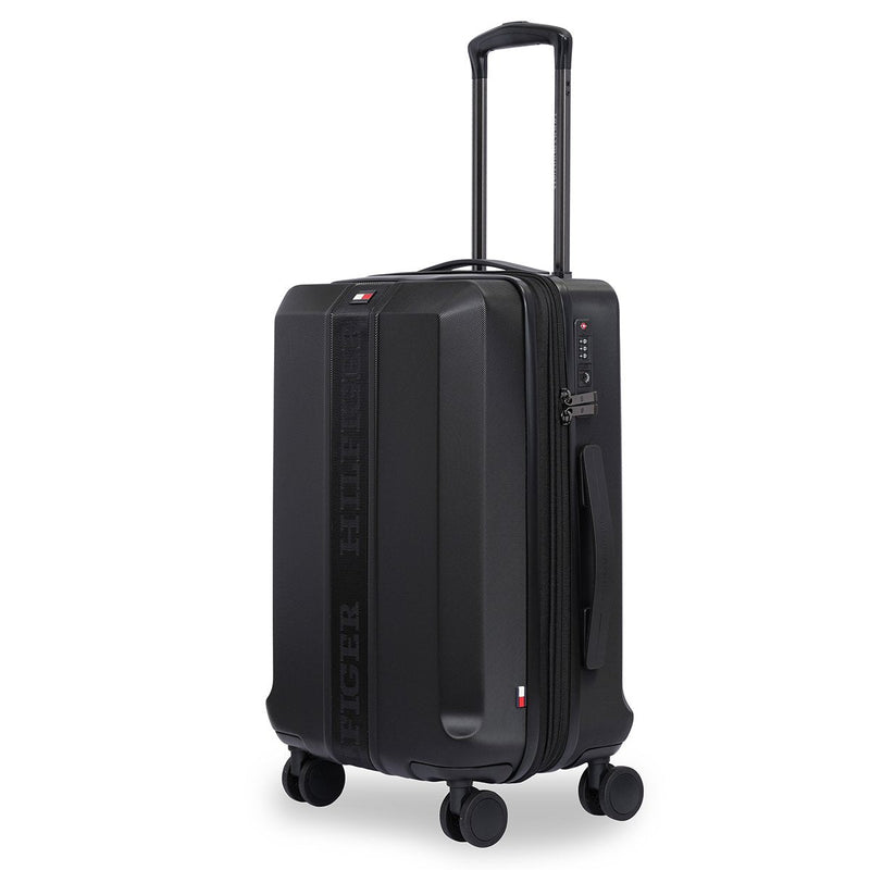 Tommy Hilfiger Arbor polycarbonate trolley bag in Black - view 3