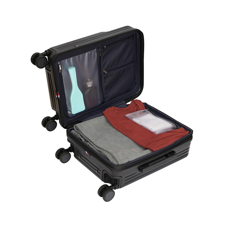 Tommy Hilfiger Pittsburg hardside trolley bag in Black - view 6
