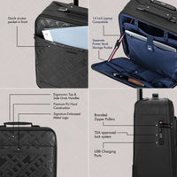 Tommy Hilfiger Benjamin overnighter in Black — view 4