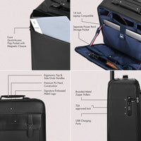 Tommy Hilfiger Lincoln overnighter in Black — view 3