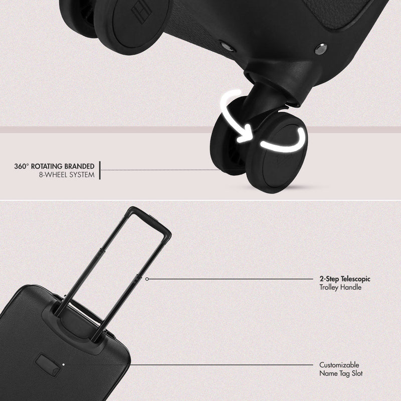 Tommy Hilfiger Lincoln overnighter in Black — view 4