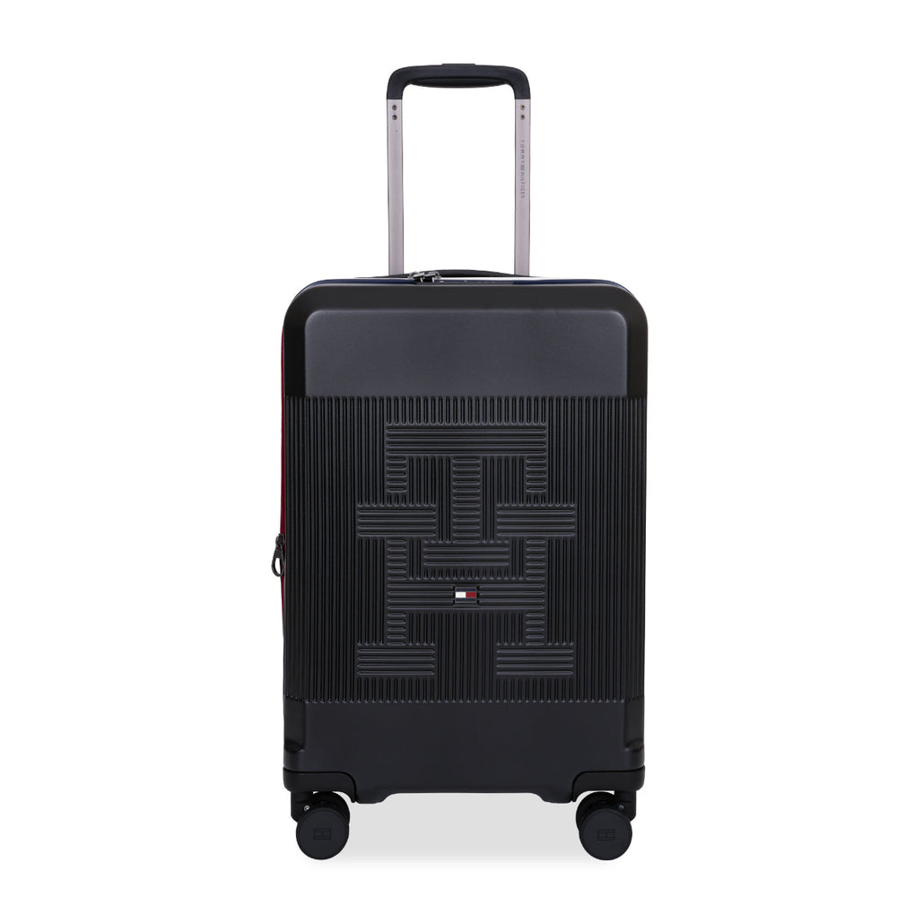 Tommy Hilfiger Patrick hardside trolley bag in Black