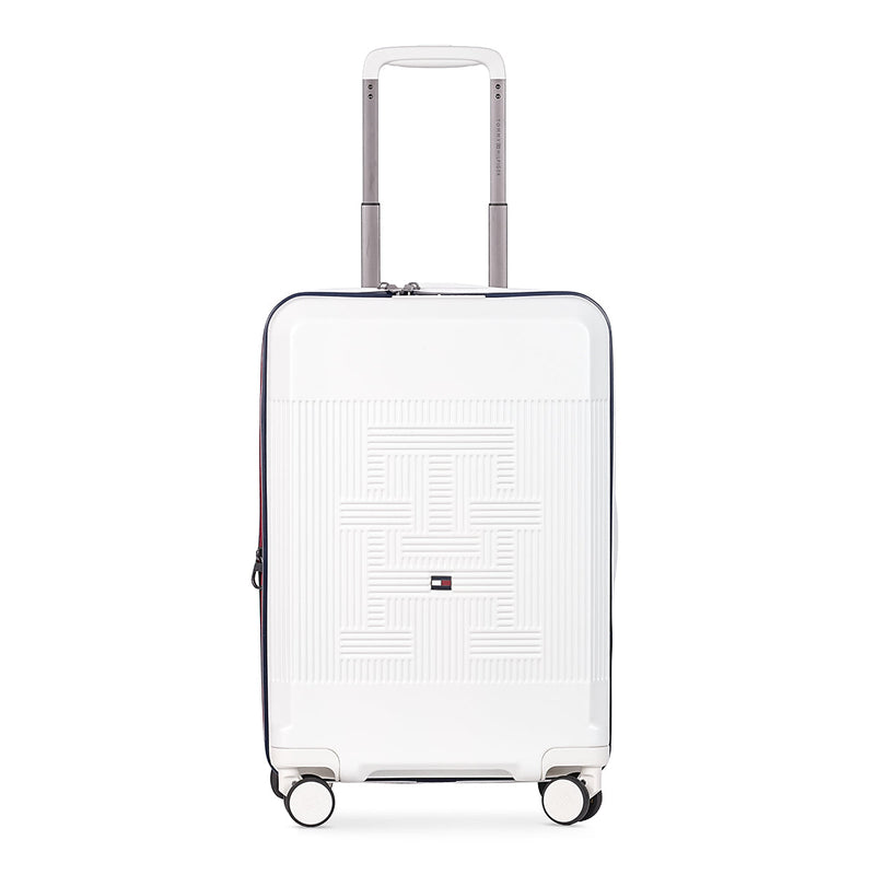 Tommy Hilfiger Patrick hardside trolley bag in Ornamental Off White