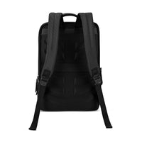 Tommy Hilfiger Bladen Water-Resistant Laptop Backpack in Black - back view