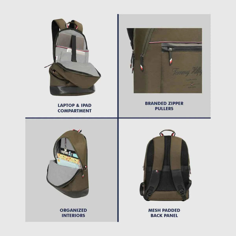 Tommy Hilfiger Copter Laptop Backpack - image 2 of 15 - Laptop Backpacks