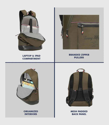 Tommy Hilfiger Copter Laptop Backpack - image 2 of 15 - Laptop Backpacks