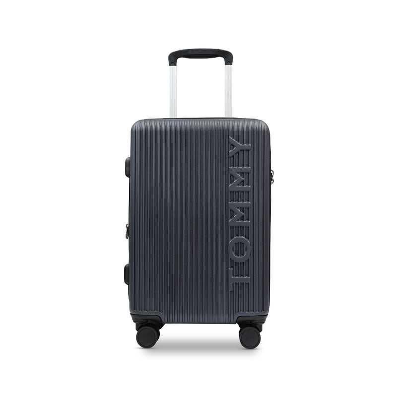 Tommy Hilfiger Empire Pro hardside trolley bag in Grey