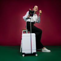 Tommy Hilfiger Millennia X hardside trolley bag in White - view 2