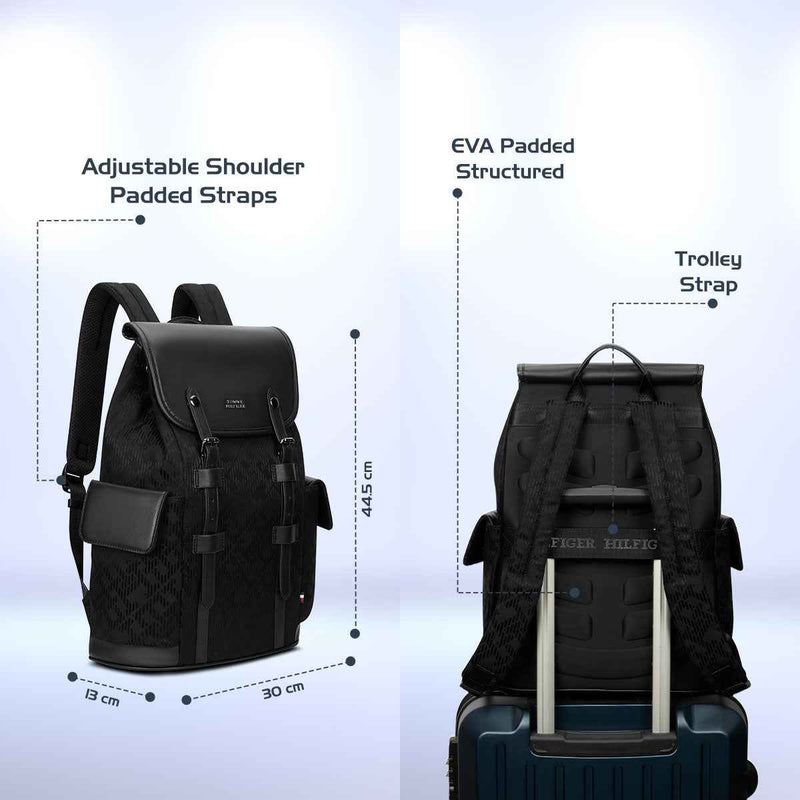 Tommy Hilfiger Alden Flap-Top Laptop Backpack