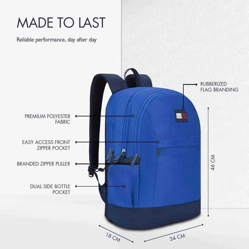 Tommy Hilfiger Stud Non Laptop Backpack - image 6 of 13 - School Backpacks