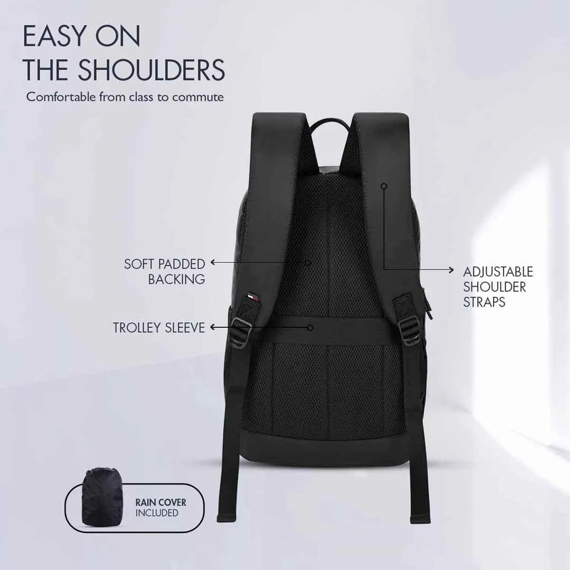 Tommy Hilfiger Cloud Non Laptop Backpack - image 5 of 13 - School Backpacks