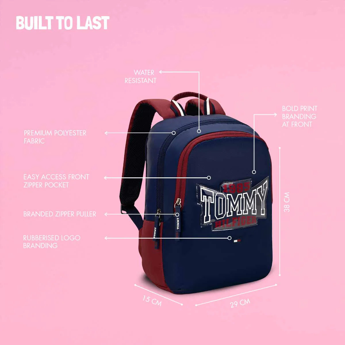 Tommy Hilfiger Bella Non Laptop Backpack