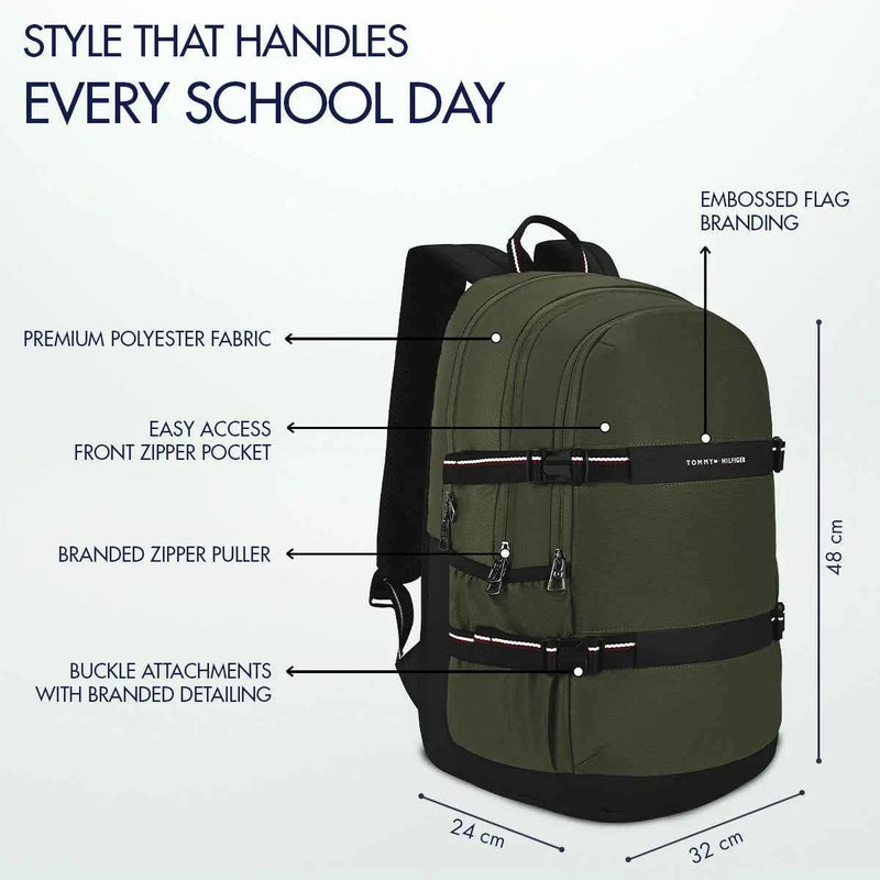 Tommy Hilfiger Vega Non Laptop Backpack - image 6 of 14 - School Backpacks