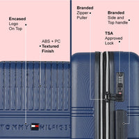Tommy Hilfiger Stanford Hard Luggage Navy detail