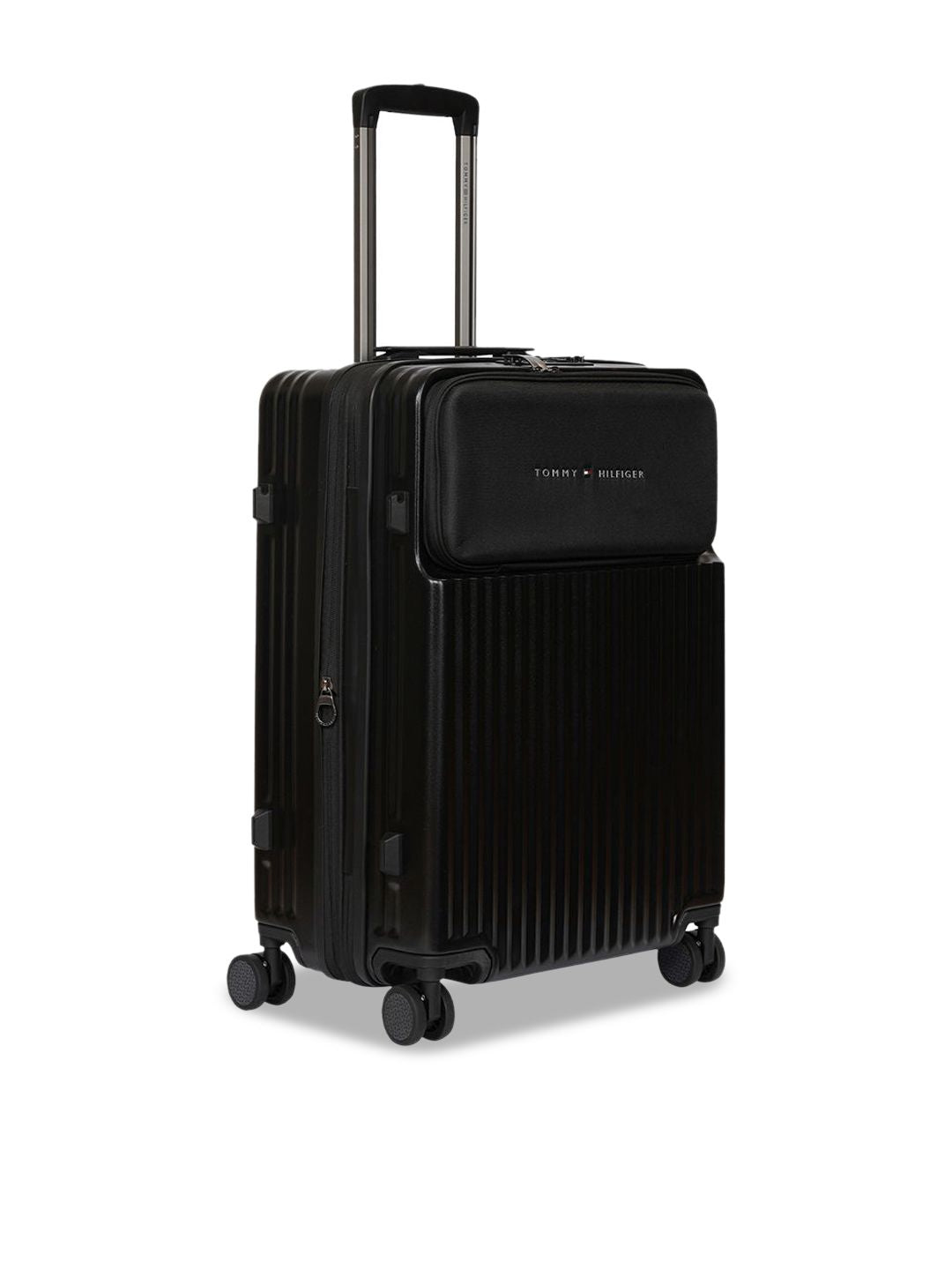 Tommy Hilfiger Pittsburg Textured Hard-Sided Trolley Bag