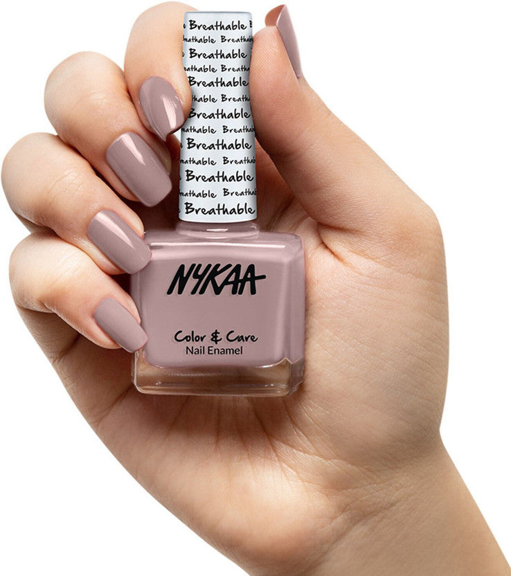 Nykaa Breathable Nail Enamel — front view