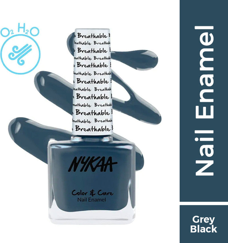 Nykaa Breathable Nail Enamel — side view