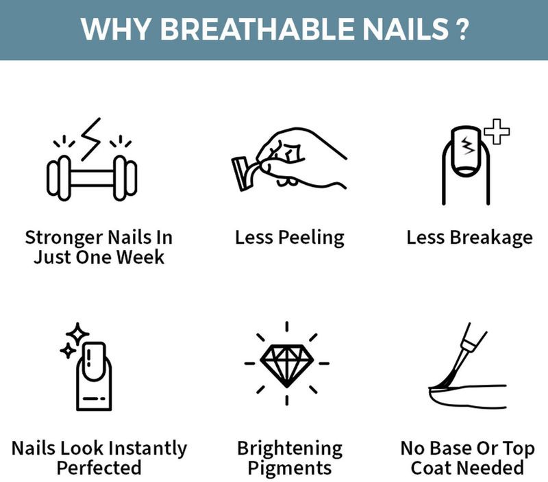 Nykaa Nail Enamel — back view