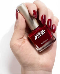 Nykaa Fall Winter Collection Nail Enamel — front view