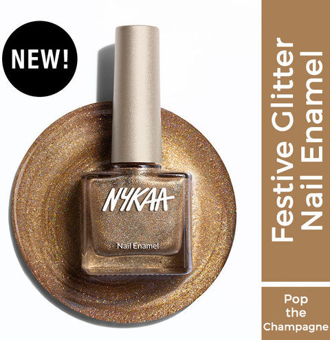 Nykaa Fall Winter Collection Nail Enamel — back view