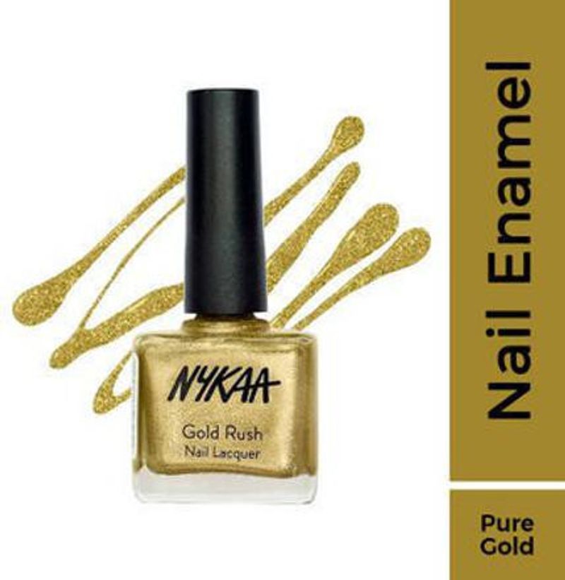 Nykaa Gold Nail Enamel - Shade 114