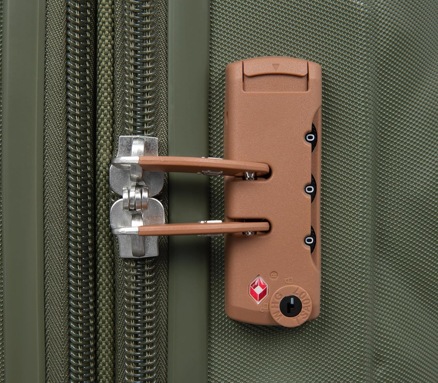 IT Luggage Embellish Capulet Olive Trolley Bag
