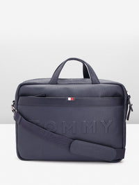 Tommy Hilfiger Navy Blue Galveston Laptop Bag - image 1 of 11
