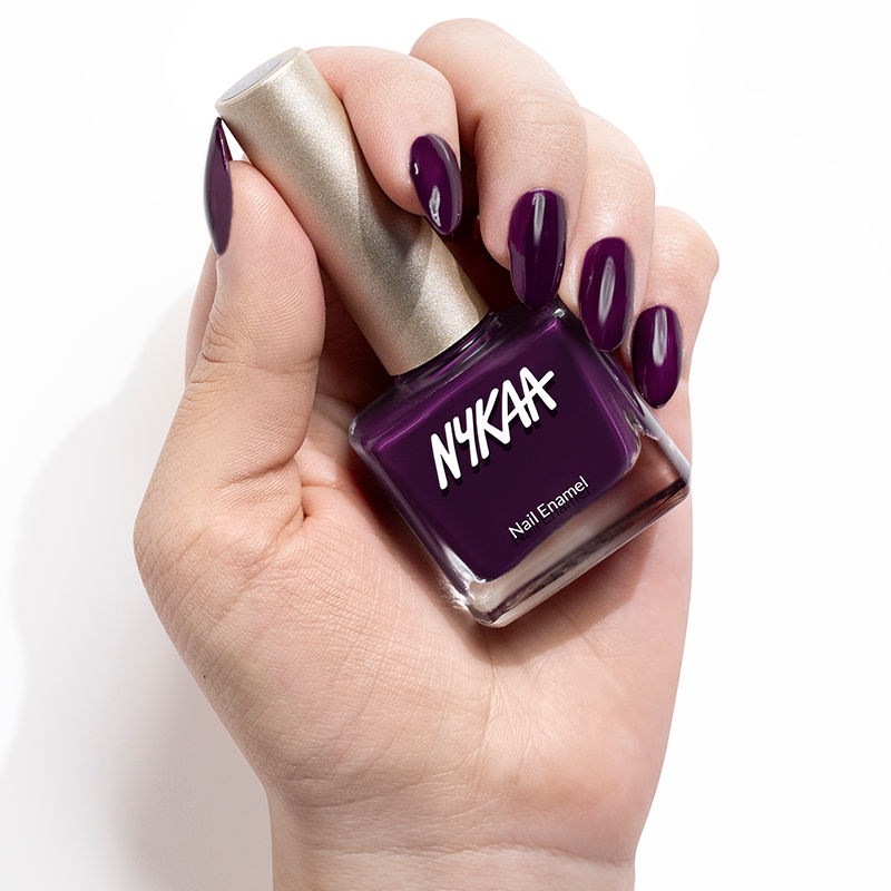 Nykaa Fall Winter Collection Nail Enamel — front view