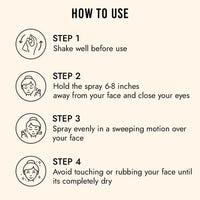 Nykaa Matte to Last! Makeup Setting Spray — back view