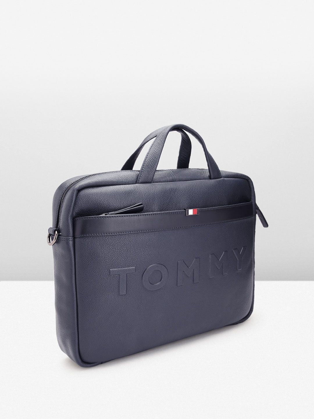 Tommy Hilfiger Navy Blue Galveston Laptop Bag