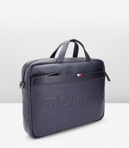 Tommy Hilfiger Navy Blue Galveston Laptop Bag - image 2 of 11
