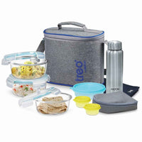 Treo by Milton All Fresh Premier Borosilicate Glass Tiffin Set