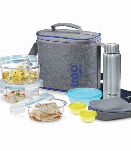 Treo by Milton All Fresh Premier Borosilicate Glass Tiffin Set
