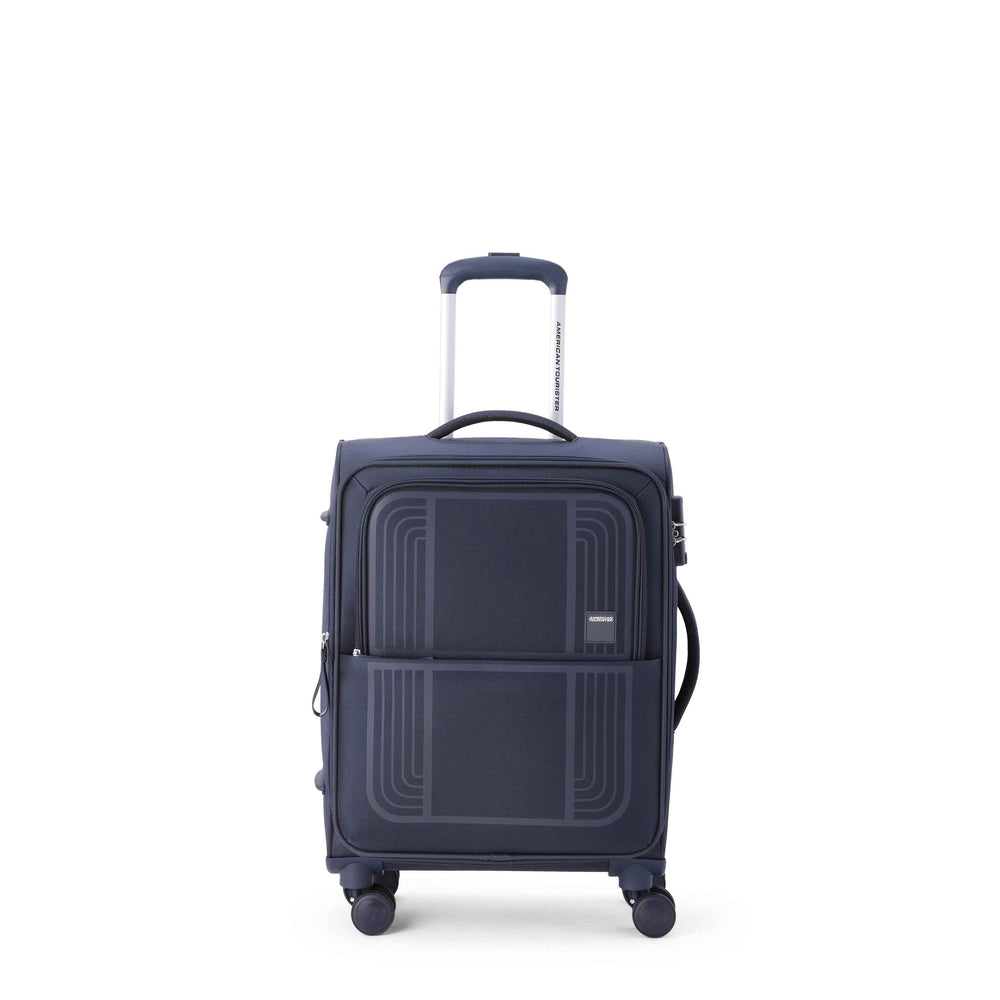 American Tourister Bern Polyester Softside Expandable Spinner Trolley