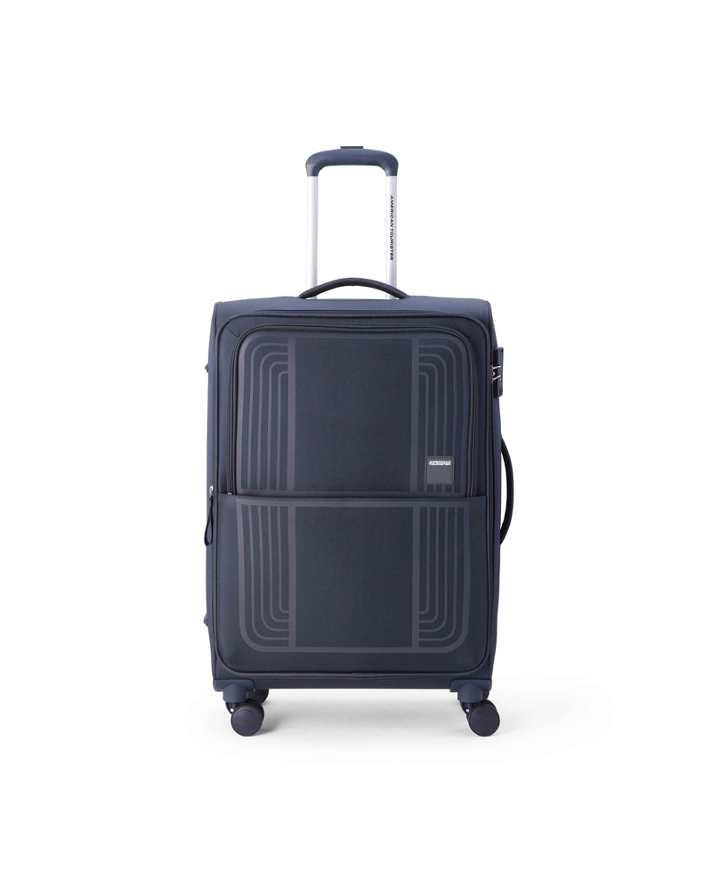 American Tourister Bern Polyester Softside Expandable Spinner Trolley