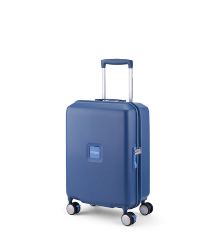 American Tourister Purimax Blue Cabin angle