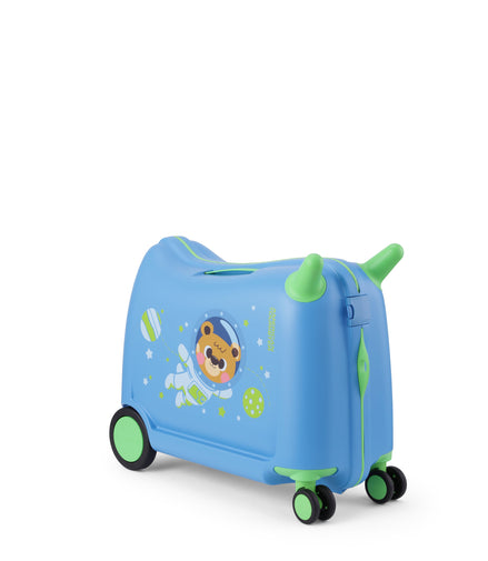 American Tourister Skiddle Blue Astro angle